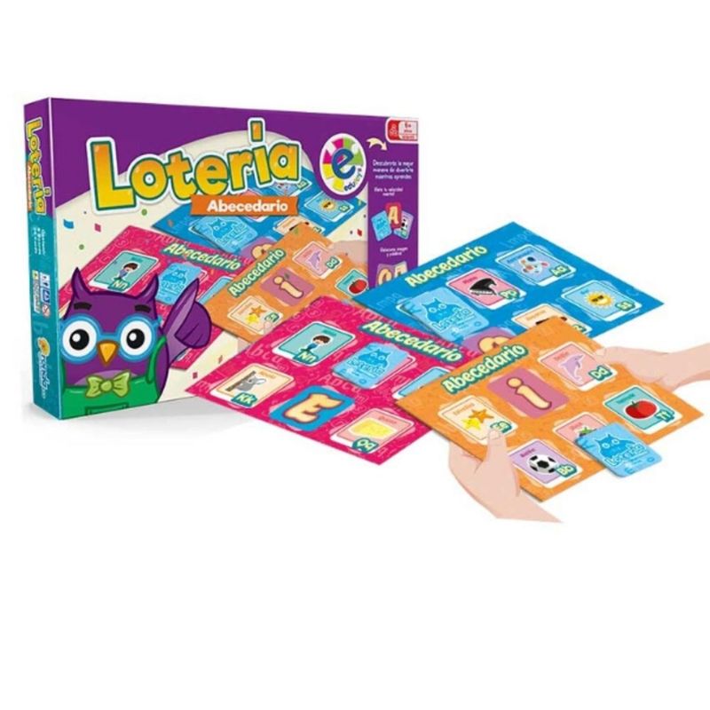 Juego de Lotería Abecedario - Juguetería Boy Toys