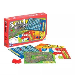 Juego de mesa 5 En 1 Multijuegos