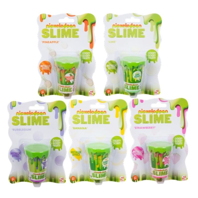 Juego-de-mesa-Nickelodeon-recipiente-de-Slime-afrutado
