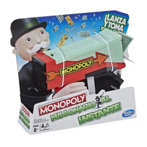 Juego de mesa Monopoly Millonario al Instante