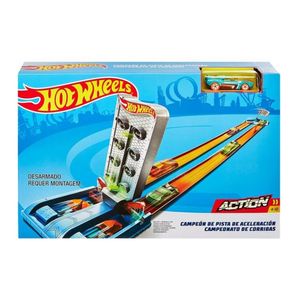 Hot Wheels pista de aceleración campeonato de corridas
