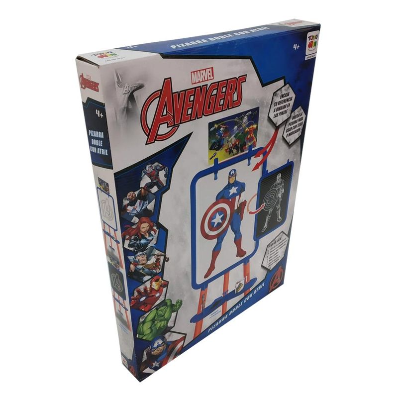 Tablero 2 en 1 de los Avengers para niño
