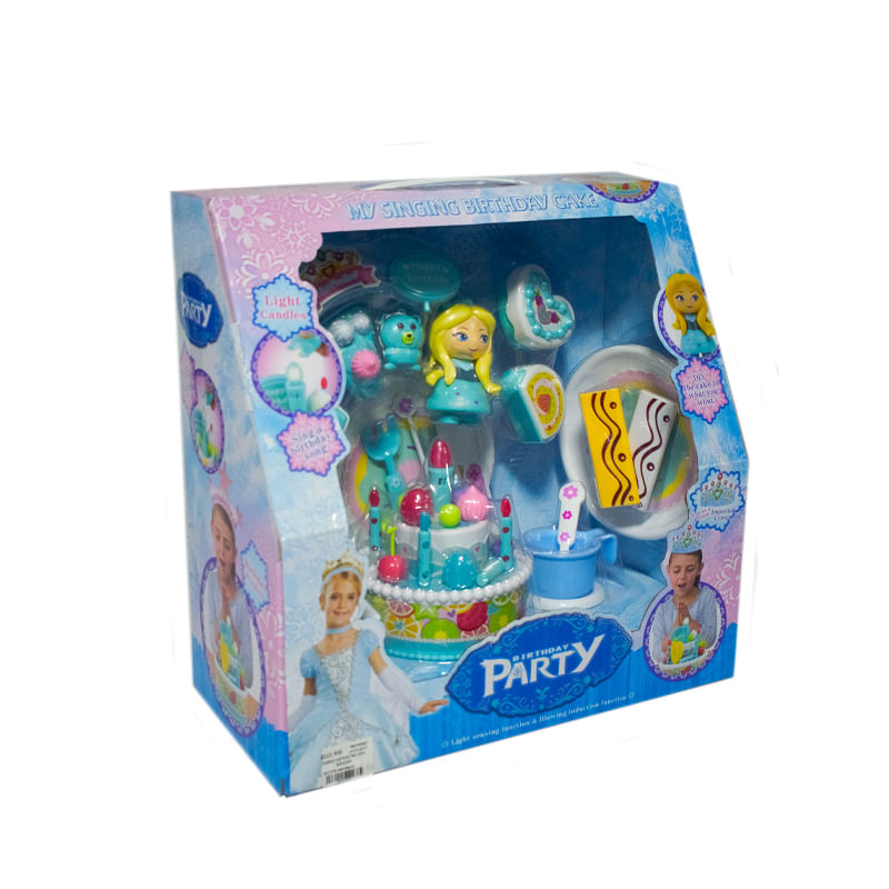 Juego De Cumpleaños Con Sonido Y Luces - Juguetería Boy Toys