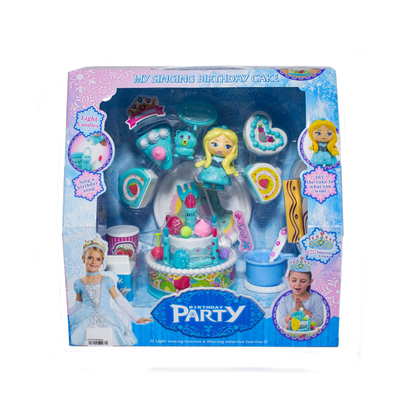 Juego De Cumpleaños Con Sonido Y Luces - Juguetería Boy Toys