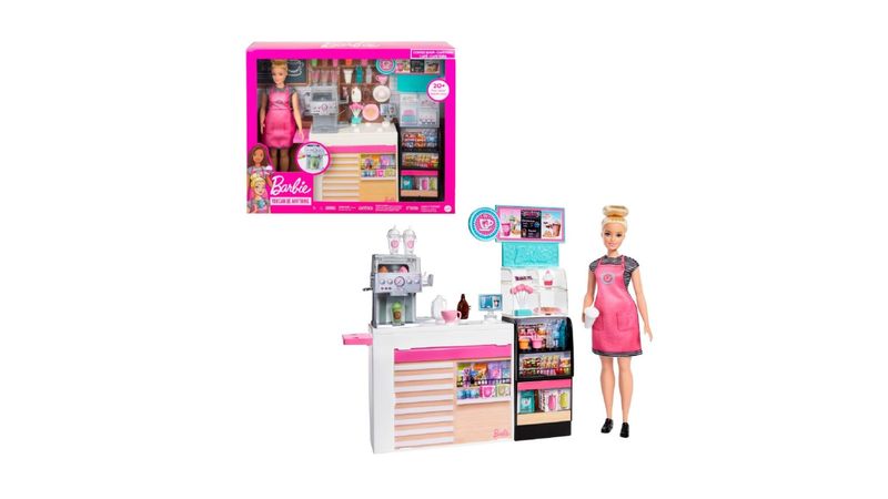 Juegos de store barbie café