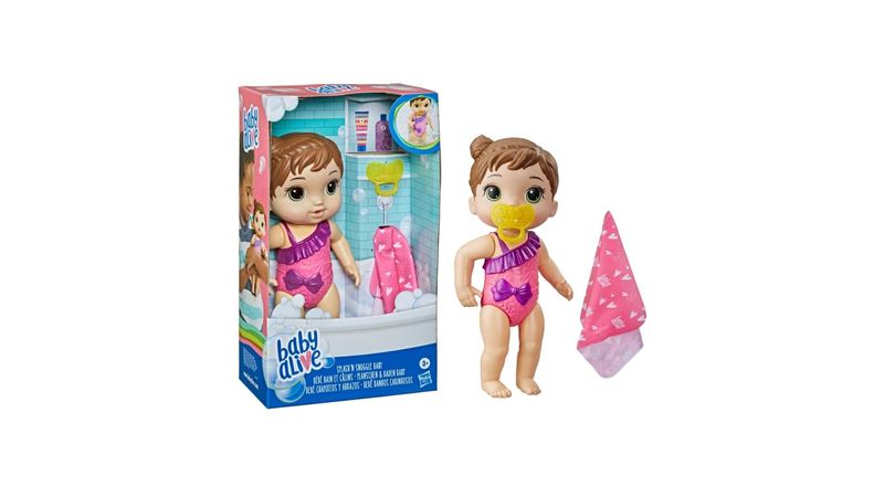 Baby alive bebe 2025 chapoteos y abrazos