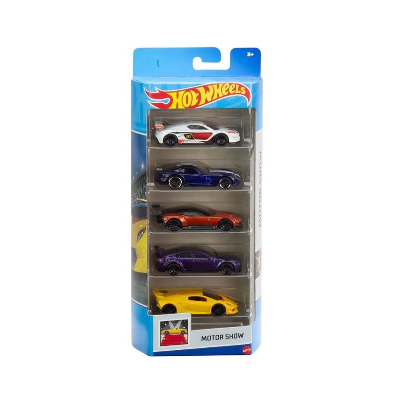 Hot-Wheels-Set-de-5-autos-Juguetes-de-modaTOY0005