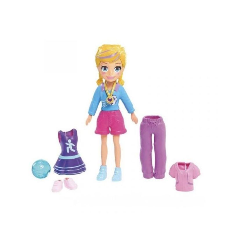 Polly-Pocket-estrella-del-deporte-surtido-futbol-o-natacion-juguete-en-tendencia-para-ninas