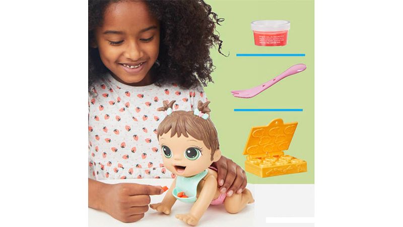 Muñeca baby alive hora best sale de comer