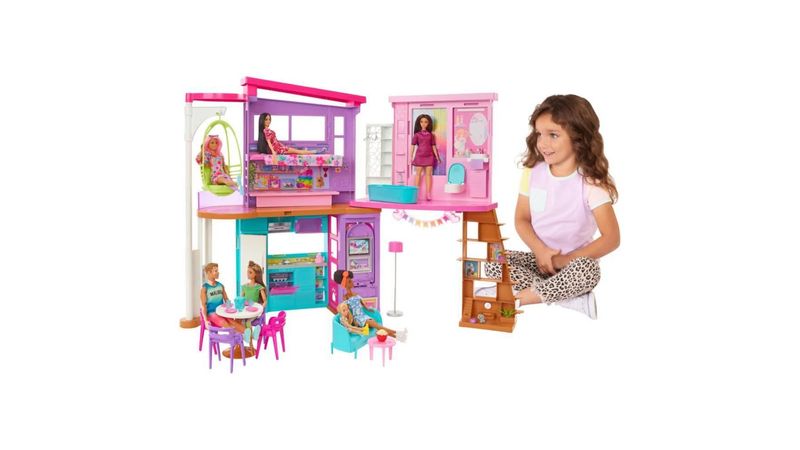 Casa de barbie de juguete hot sale